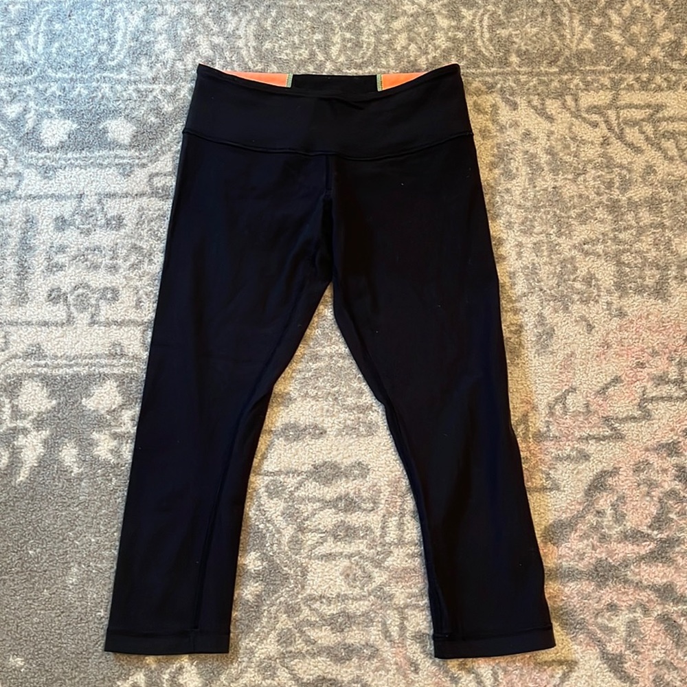 Lululemon Cropped Reversible Leggings